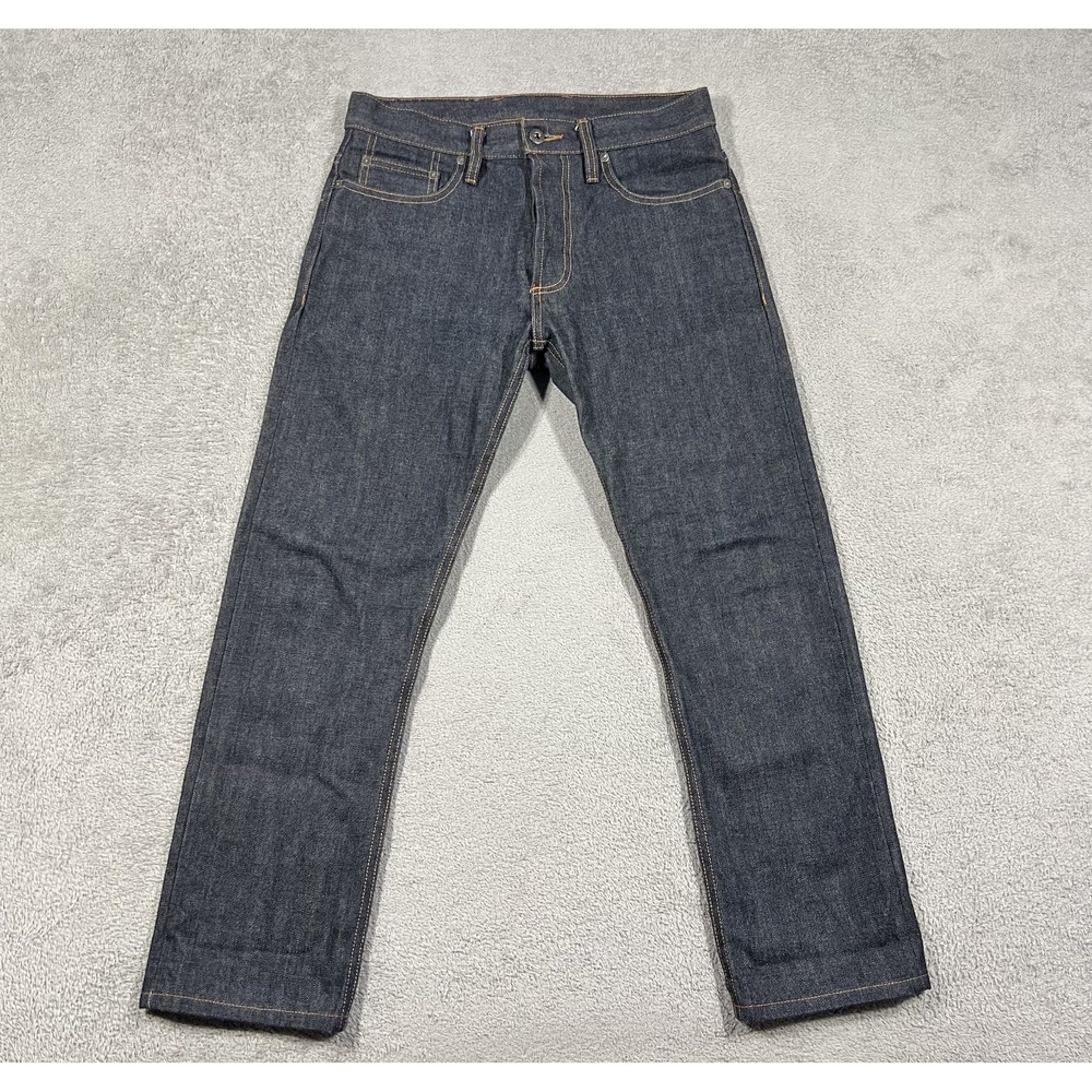 3sixteen Selvedge Denim Jeans Mens 30x27 Blue Straight Leg